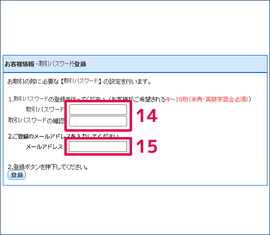 ログイン_手順14,15