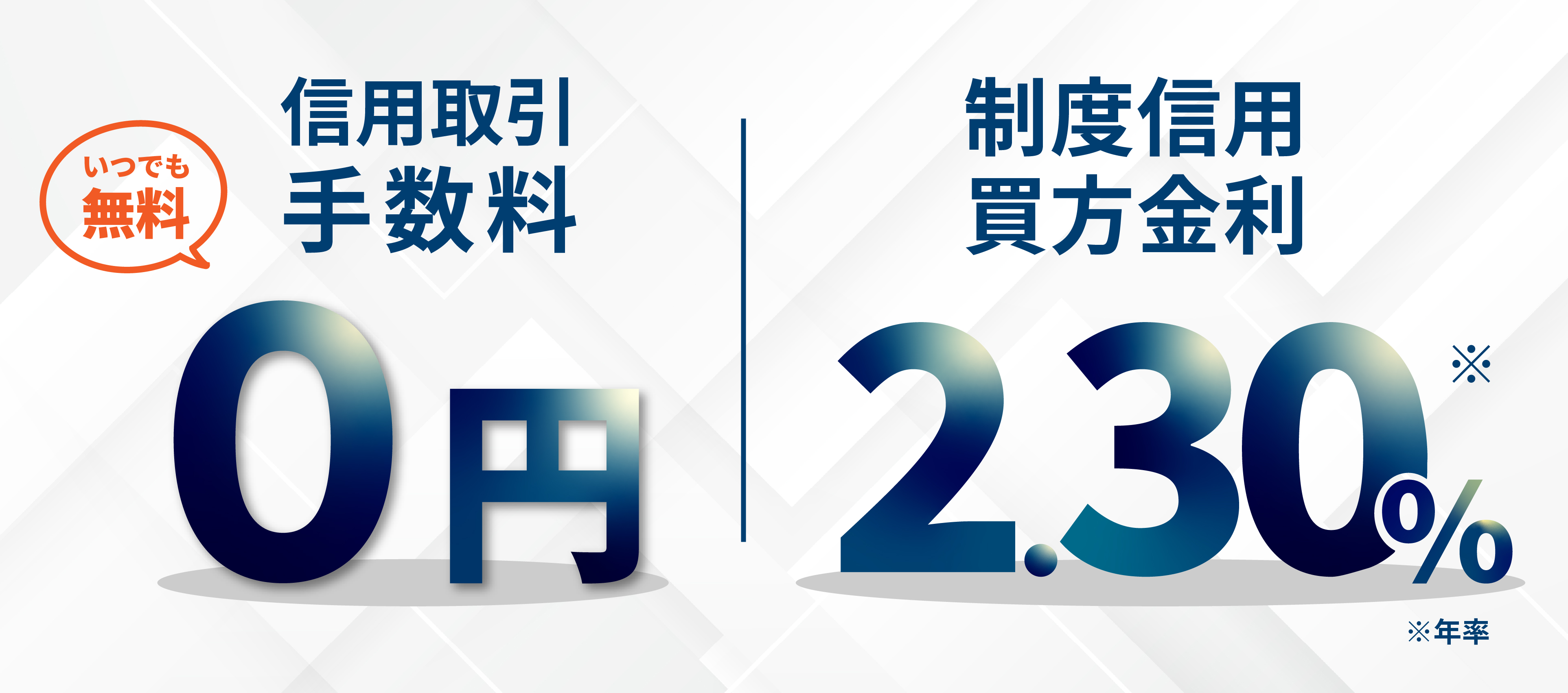 信用取引手数料0円