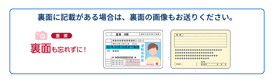 各種手続きに必要な書類(個人)