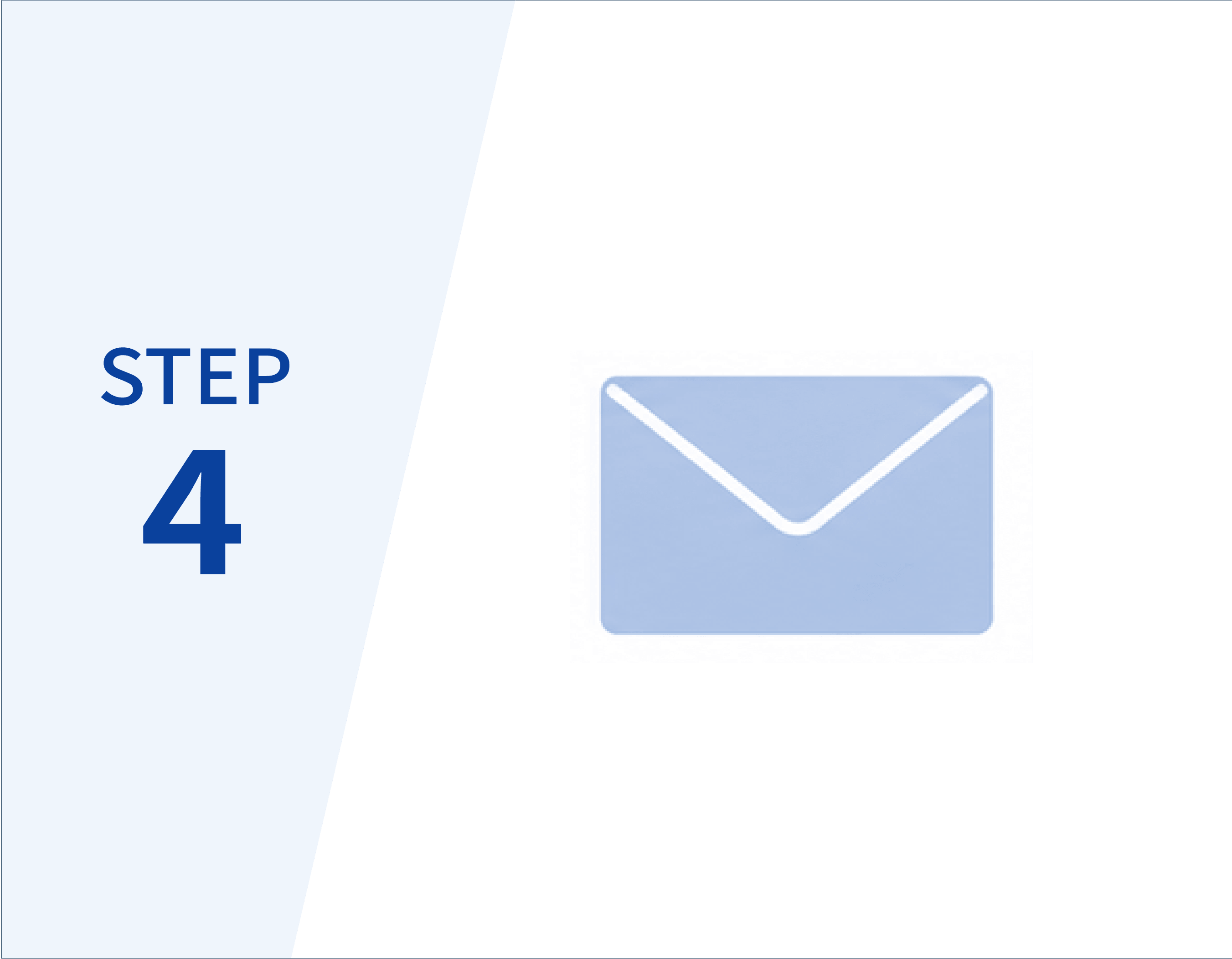 STEP4 口座開設完了のお知らせ