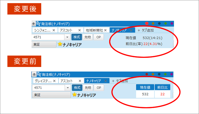 発注板注文訂正修正