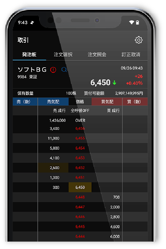 発注板